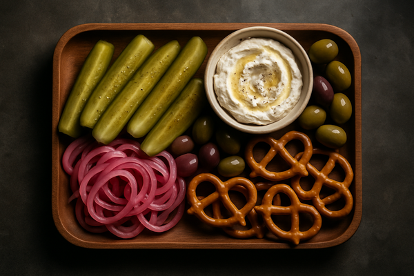 The Savory Snack Plate: Why Pickle Boards Are Taking Over (and How to Build One)