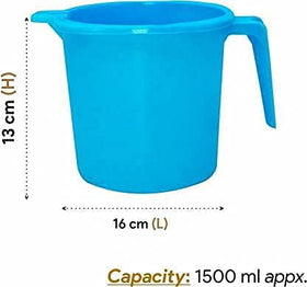1 CON FASHION HUB Homely Bathing Mug side view shows lightweight flexible design.