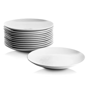 10 Strawberry Street catering coupe dinner plate displays a pristine white ceramic finish for everyday dining.