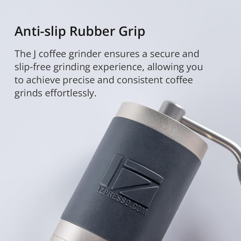 1Zpresso J Manual Coffee Grinder included cleaning tool, simple maintenance.