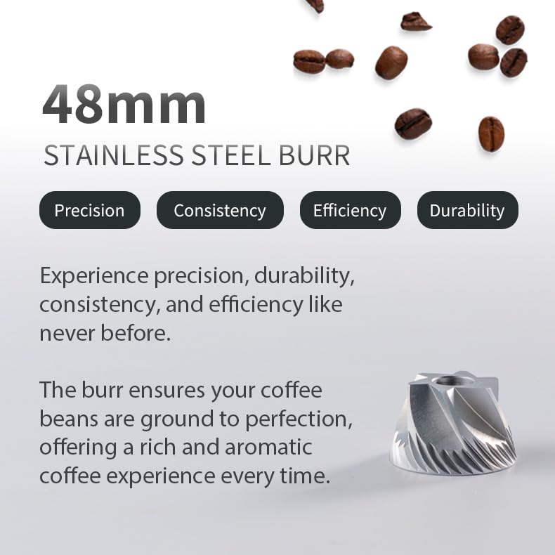 1Zpresso J Manual Coffee Grinder with folded handle, compact for travel and storage.