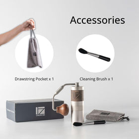 1Zpresso Q model features easy-clean, patented structure for quick maintenance.