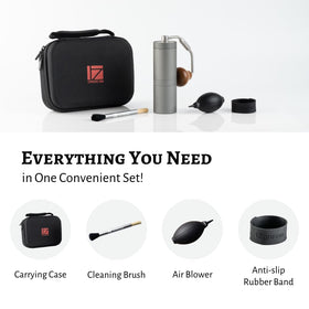 1Zpresso X-Ultra easy-clean design simplifies maintenance between cups