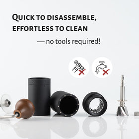 1Zpresso X-Ultra foldable crank for portable, on-the-go use