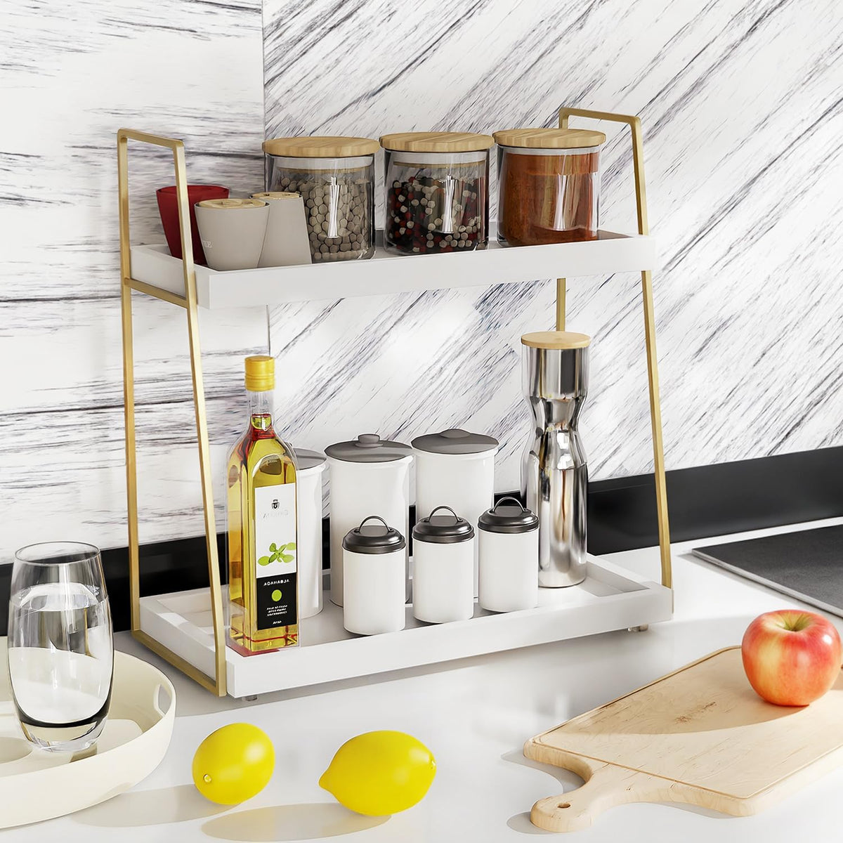 2087 shelf ships with pre-drilled holes for quick, straightforward assembly