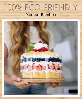 25DOL Bamboo lid doubles as a convenient serving tray for snacks and fruit.