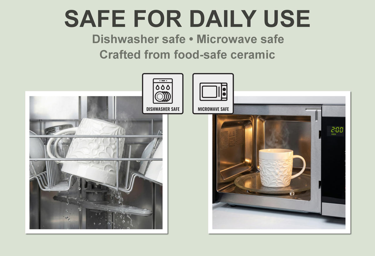 25DOL modern farmhouse style mug adds subtle elegance