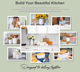 25DOL two-piece set arranged on counter for organized storage