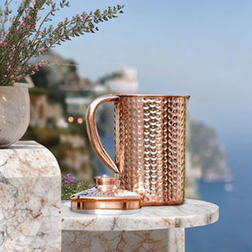2activelife Ayurvedic-inspired water pitcher supports mindful hydration rituals.