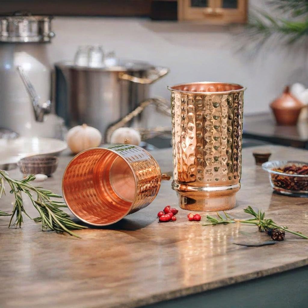 2activelife copper cups on-the-go hydration in travel scene