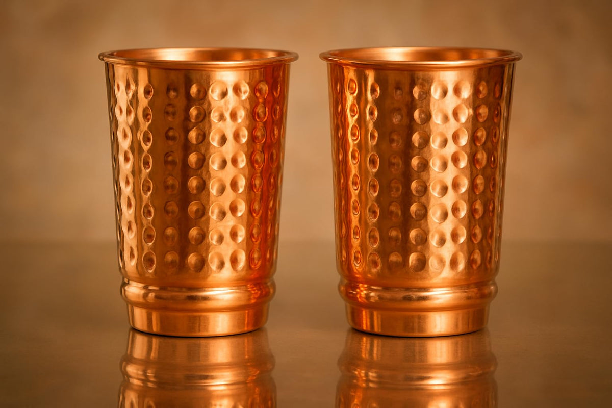 2activelife copper cups interior unlined copper surface highlights natural taste