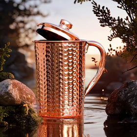 2activelife copper pitcher easy to clean while retaining copper shine.