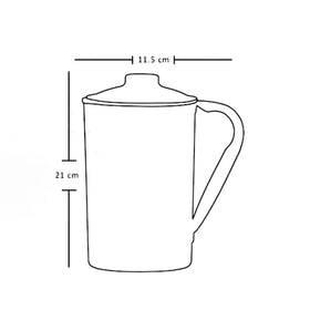 2activelife copper pitcher enhances daily hydration and social moments.