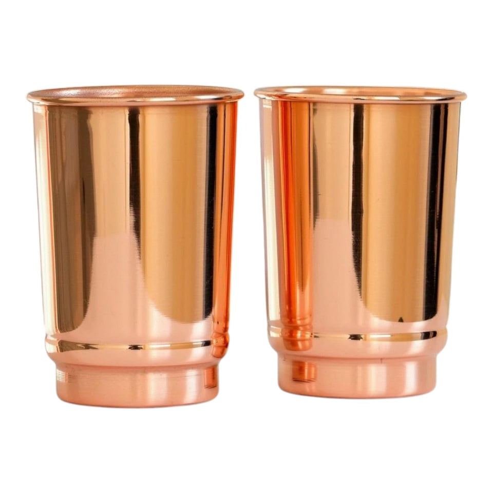 2activelife copper tumbler 350ml front view highlights elegant hydration