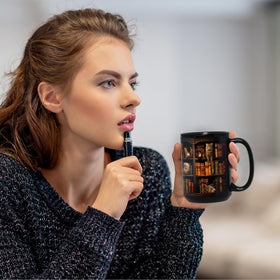 2IMT 15oz Bookish Mug with reliable heat retention for mornings.