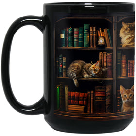 2IMT Cat Cozy Mug with a sturdy handle for daily use.