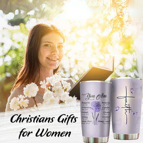 2IMT Christian gift for women, faith-inspired tumbler for encouragement