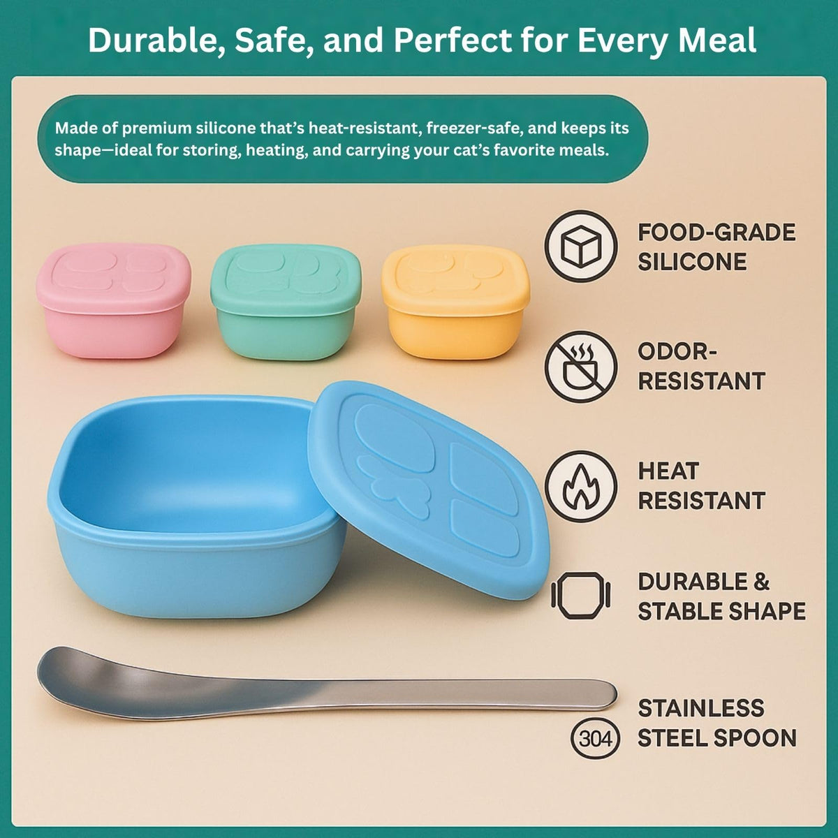 2ME containers are safe in freezer, microwave, and dishwasher