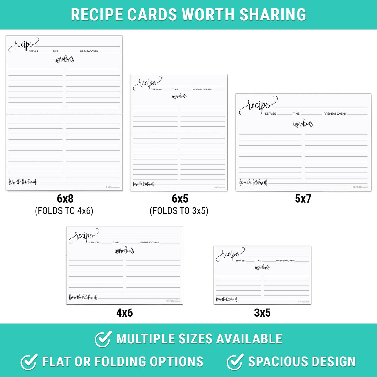 321Done double-sided printing keeps front and back content crisp.