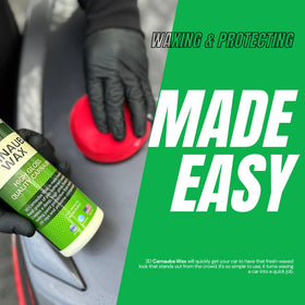 3D Carnauba Wax safe on all finishes and clear coats