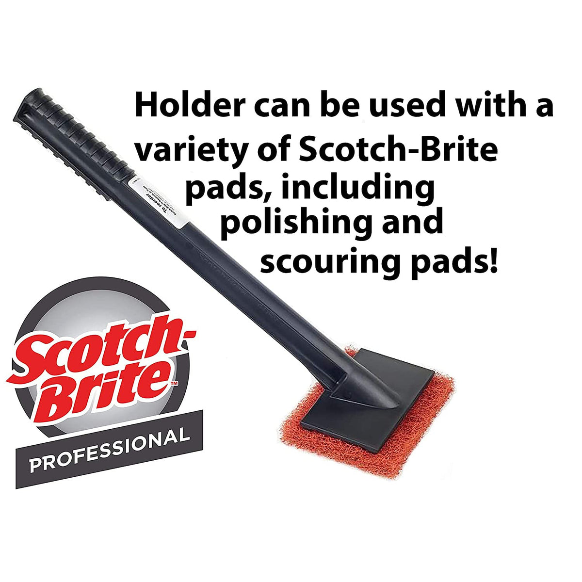 Food safe Scotch-Brite griddle pad suitable for kitchen use