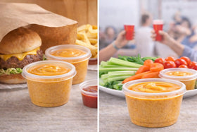 4U'LIFE disposable cups simplify cleanup after busy service periods.