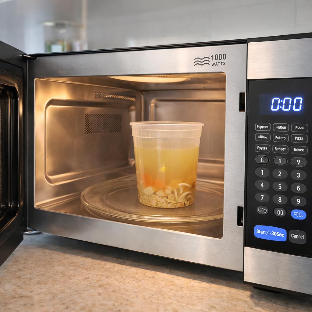 4ULIFE freezer-safe deli container suitable for cold storage.