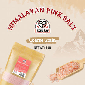 52USA Himalayan salt unrefined and additive-free preserving mineral profile.