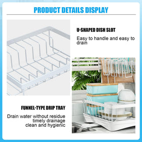 7 code swivel spout drain system for flexible positioning