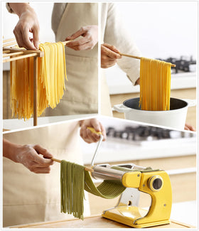8SOM drying rods securely hold fresh pasta for even air drying