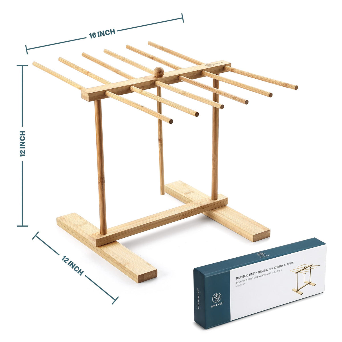 8SOM uses 100% natural bamboo, a sustainable choice for kitchen drying