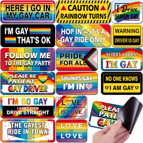 90shine pride rainbow magnet for cars boosts visibility during parades