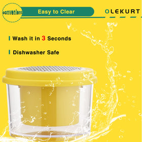 Easy cleanup with dishwasher-safe design for the OLEKURT corn stripper.