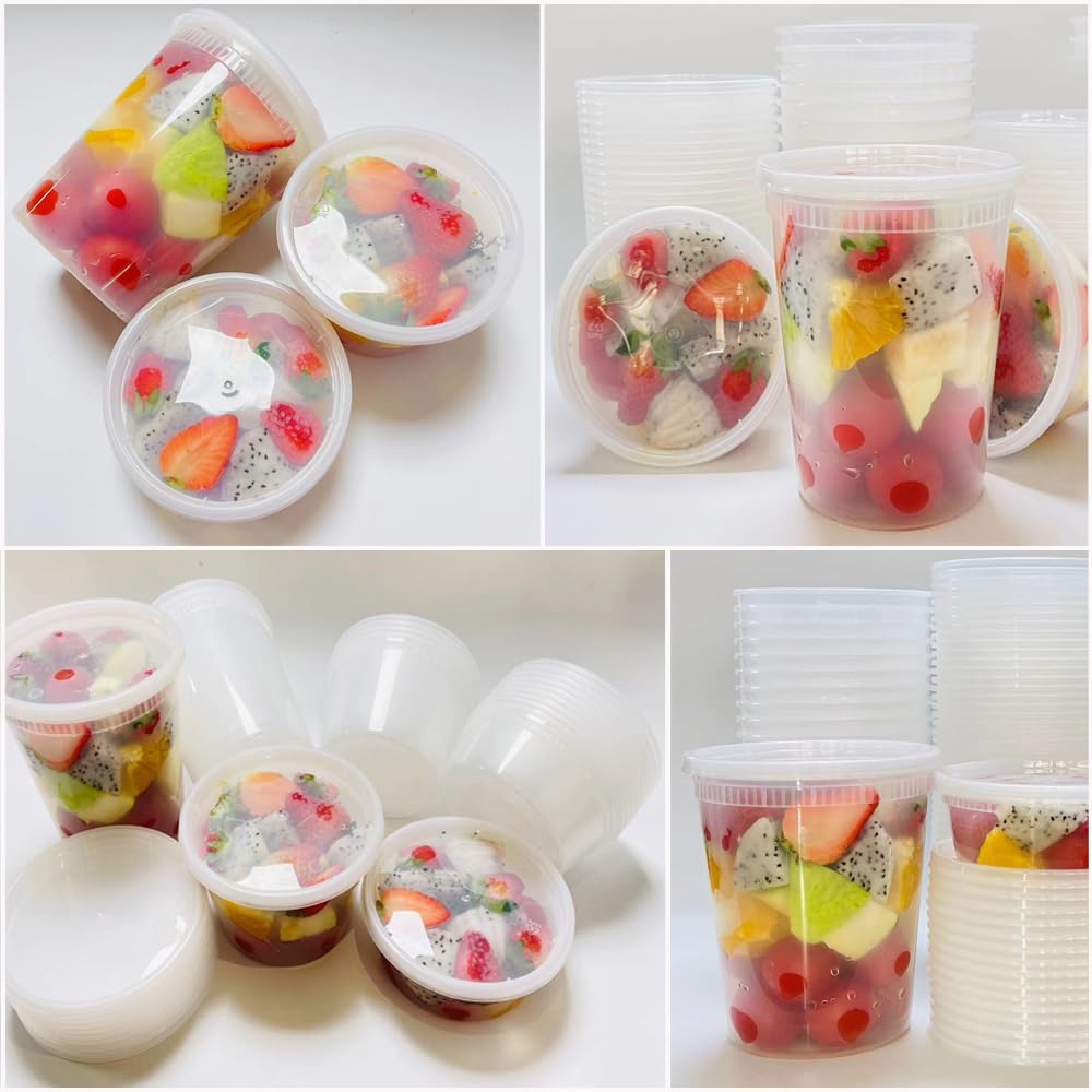 YehTrum stackable containers save fridge space and simplify organization.