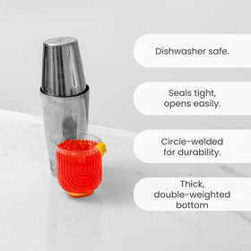 A Bar Above Margarita-ready shaker supports crisp, well-mixed citrus drinks.