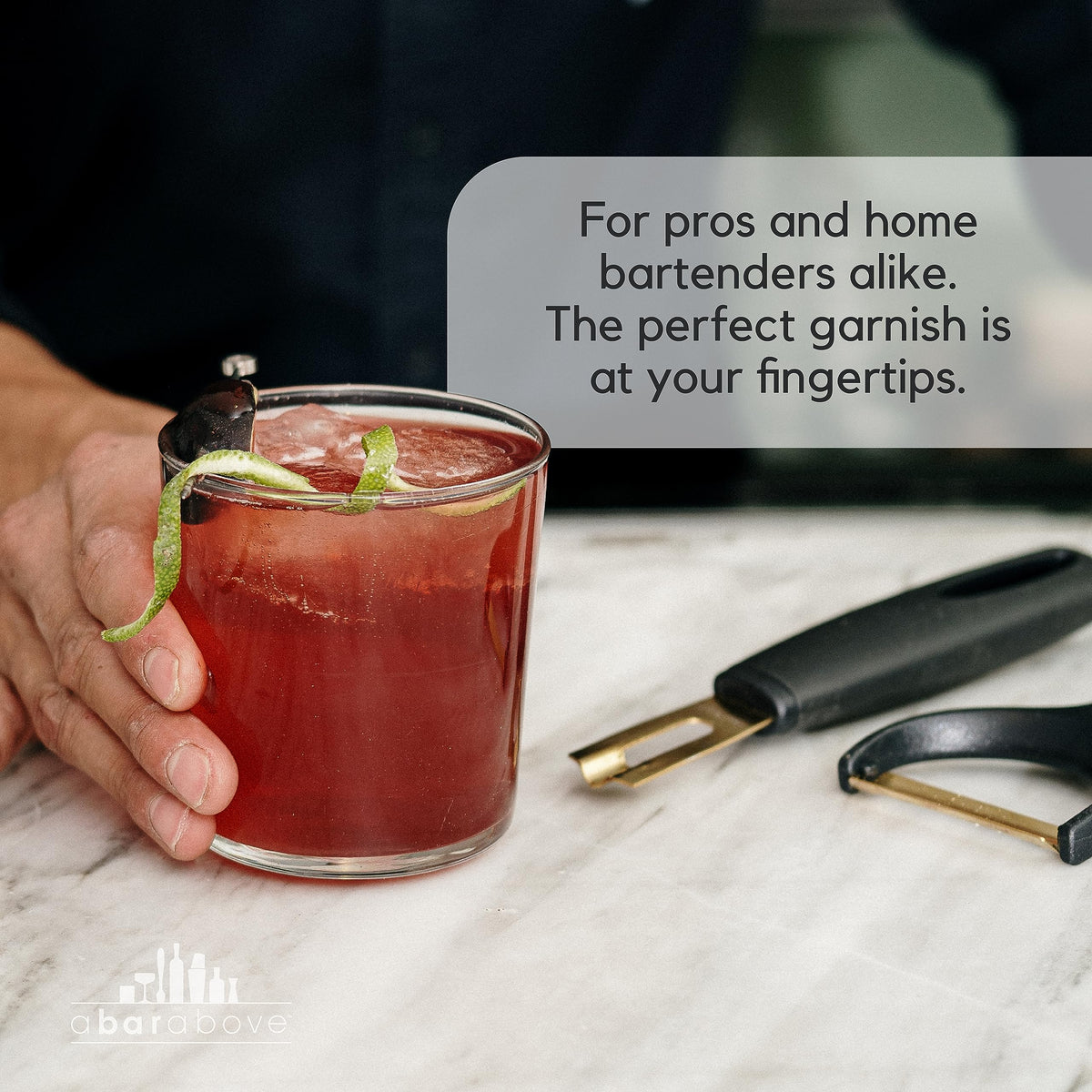 A Bar Above durable kitchen-to-bar tool stands up to long shifts.