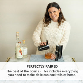 A Bar Above professional-grade set built to withstand years of use.