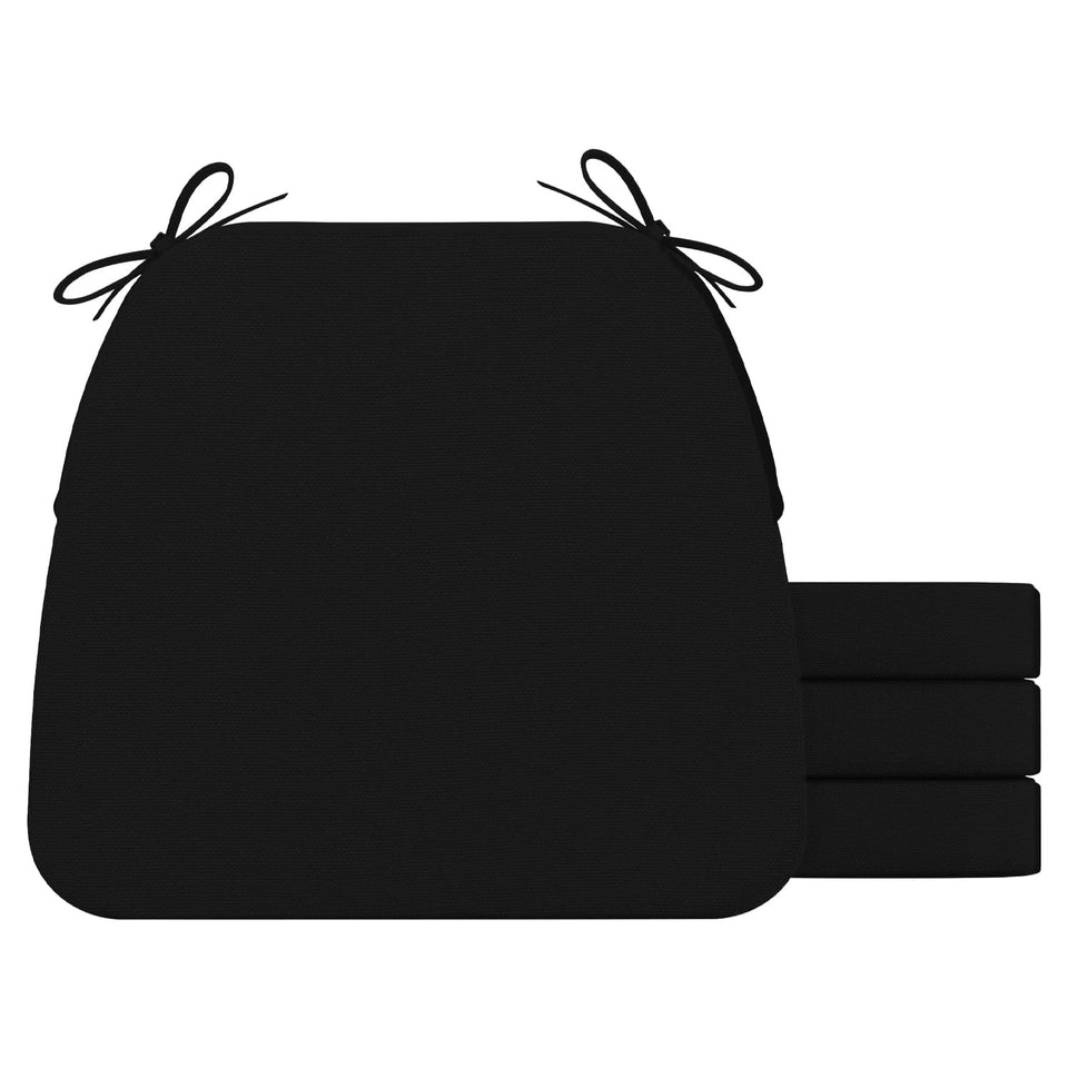 AAAAAcessories D-shaped cushion top view provides soft, even support.