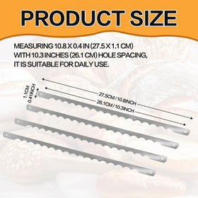 AAEJE replacement bread slicer blades for easy, crumb-minimizing slicing