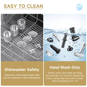 AAOBOSI stainless steel body offers durability and easy cleaning.