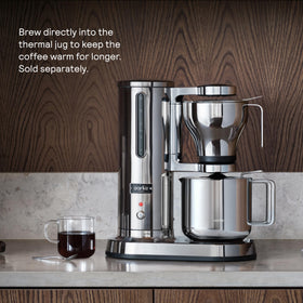 Aarke full-pot capacity highlighting 42 oz for multiple cups