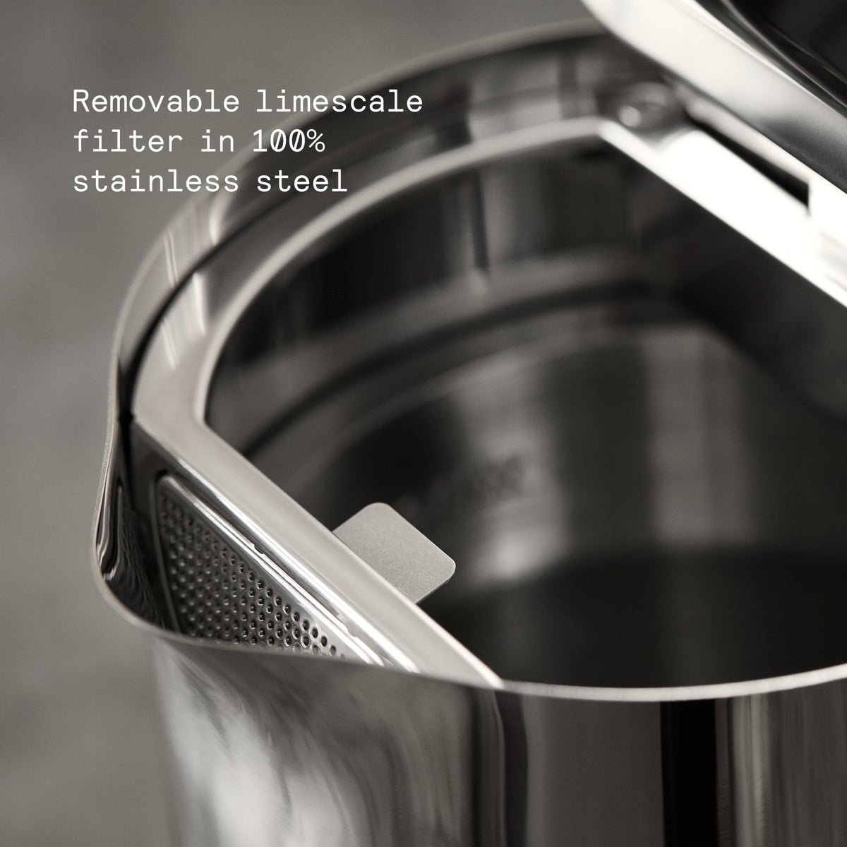Aarke one-point-two-liter capacity ideal for multiple cups