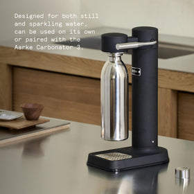 Aarke To-Go bottle body in PET for light, sturdy everyday use.