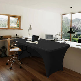 ABCCANOPY open back design enables discreet under-table storage during setups