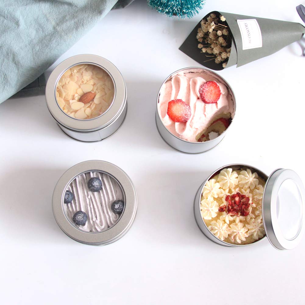 Abgream compact tins ready for travel, camping, or party favors.