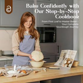 ABIOTO Complete bread making kit on counter inspires confident baking sessions.