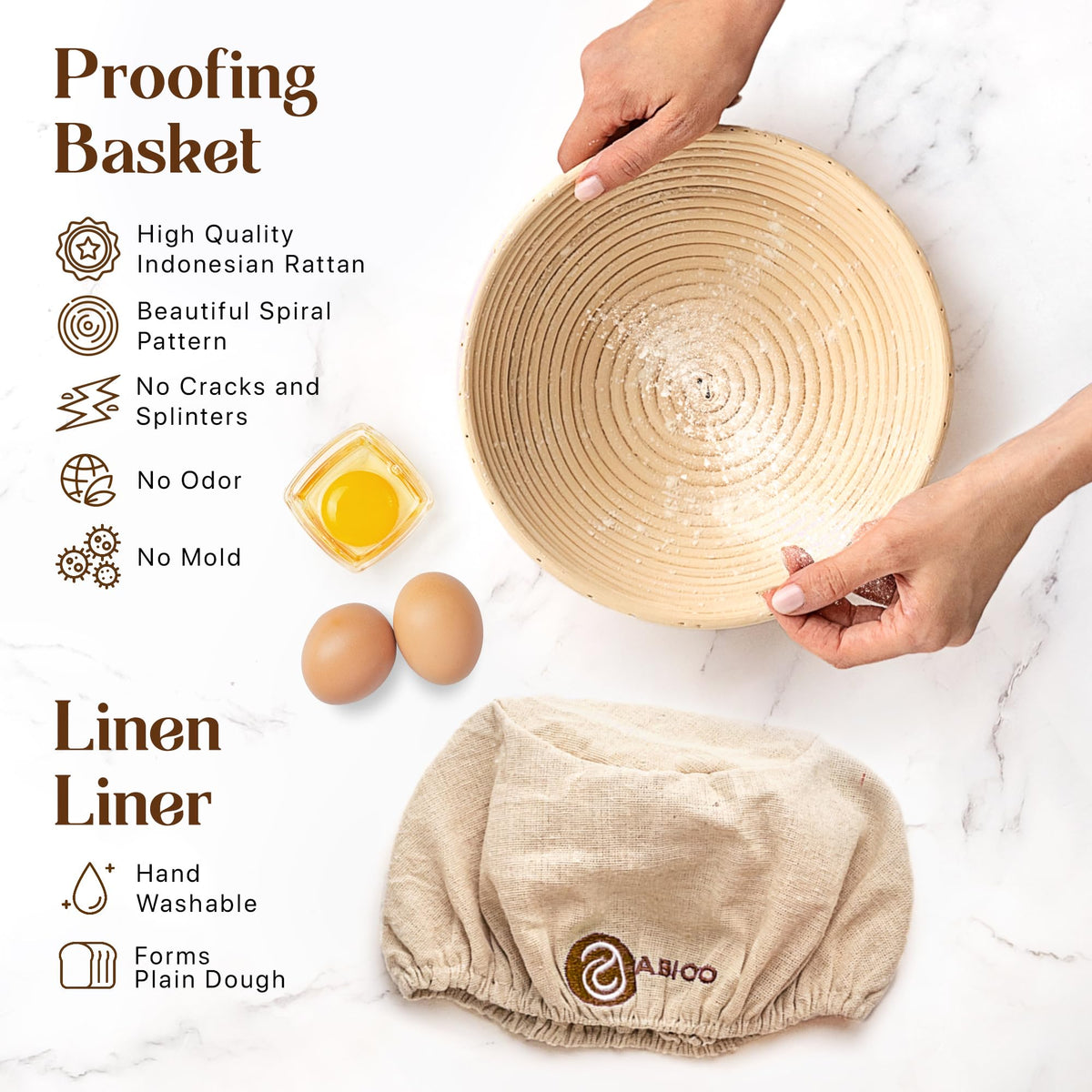 Abioto reusable silicone sling eases safe transfers from pot to rack.