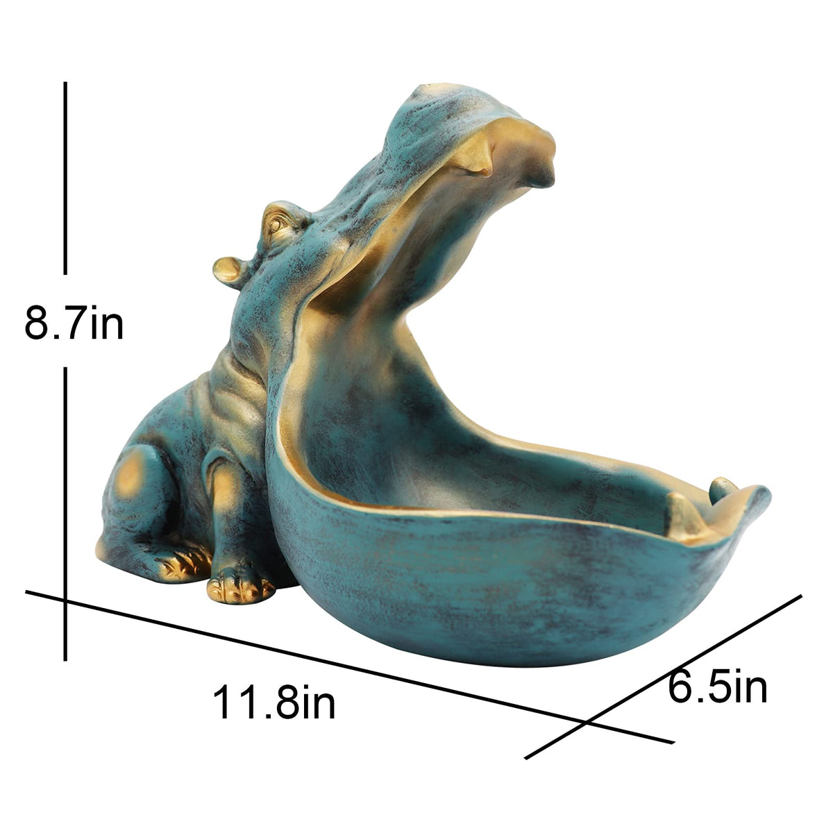 aboxoo hippo gift idea for animal lovers and collectors