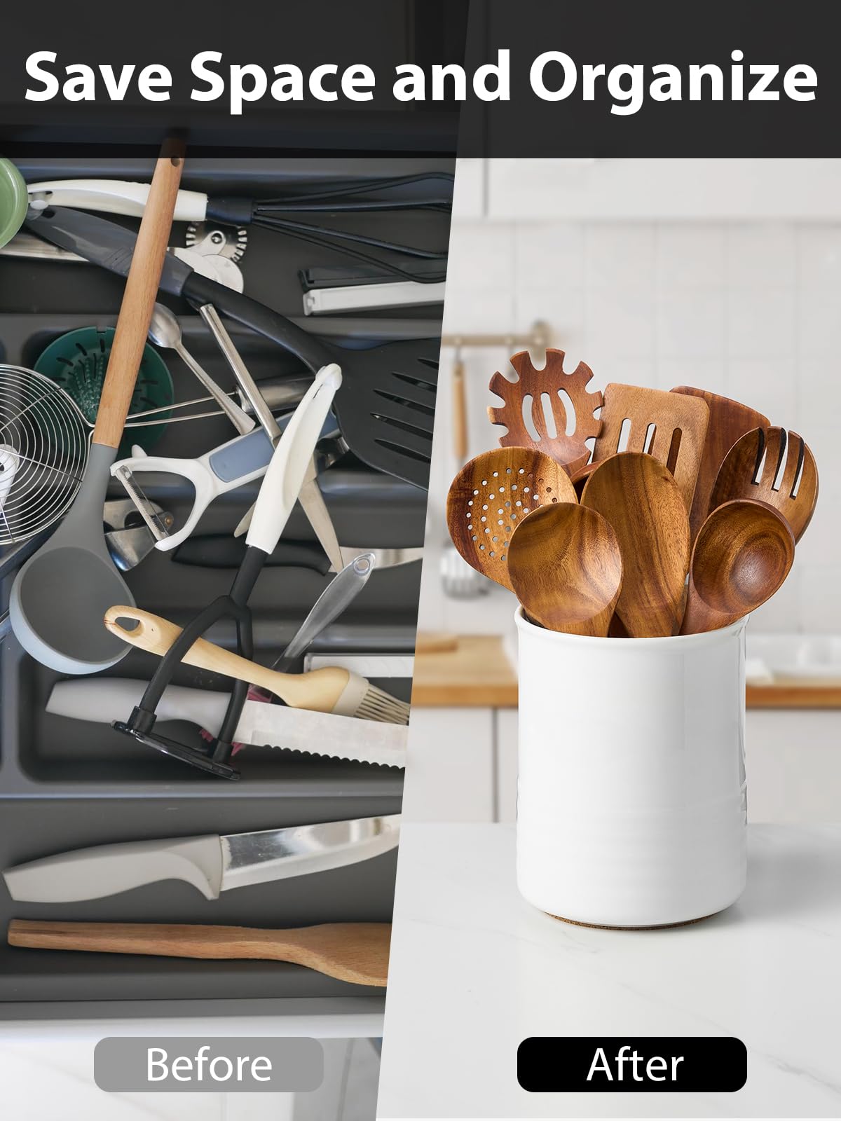 ABRUTY dishwasher-safe ceramic keeps cleanup quick after cooking.