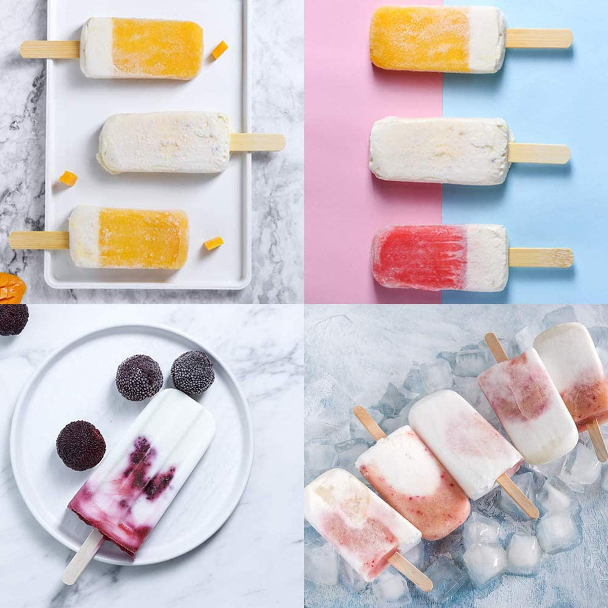 ABSOK kid-friendly size molds offer portion-controlled portions.